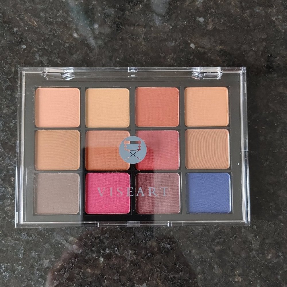 VISEART 14 Neutral Mattes: Milieu SlimPro Eyeshadow Palette - Picture 5 of 5